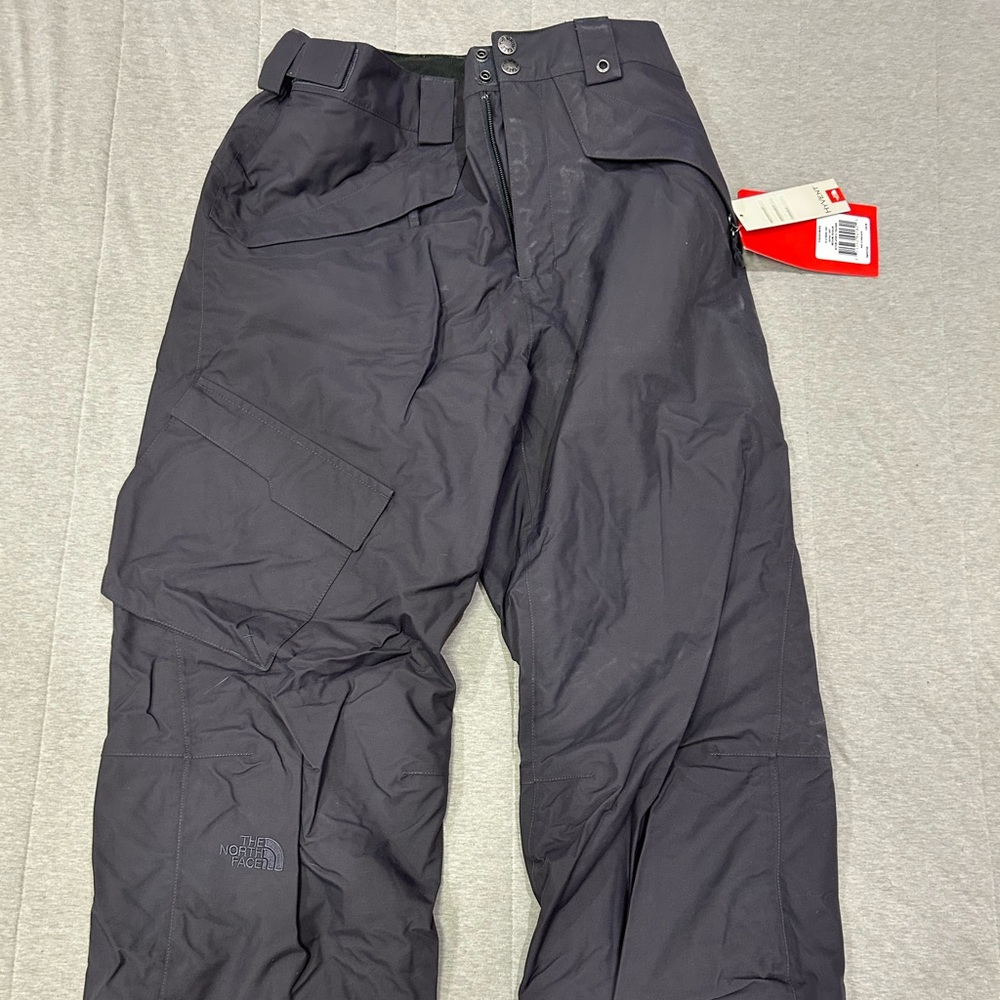 The north face men's snow pants grey medium